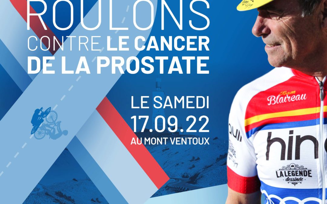 AGENDA : Roulons contre le cancer de la prostate le 17/09/2022