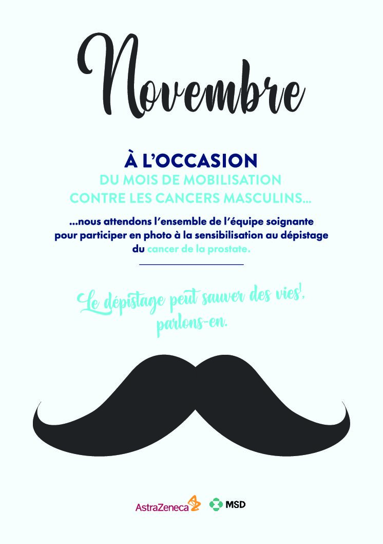 NOVEMBRE : LE mois de la moustache