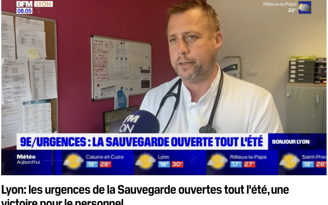 Ouverture des Urgences De la Sauvegarde 24h/24