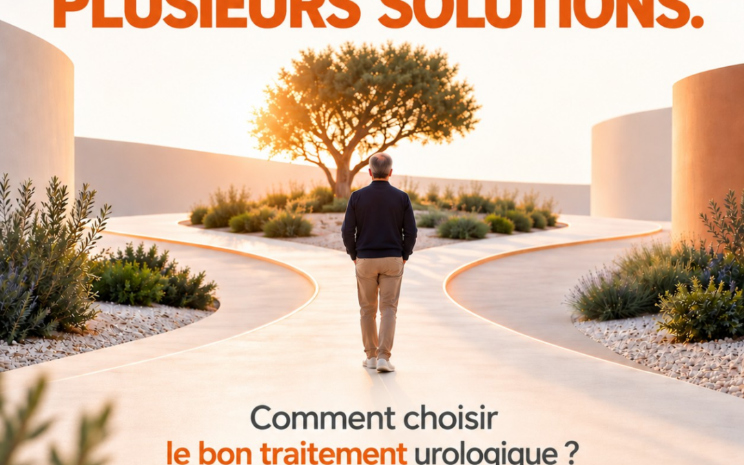 Un adénome de la prostate. Plusieurs façons de le traiter.